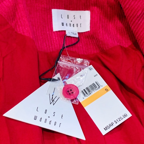 Free People / Lost + Wander Portia Corduroy Blazer - Picture 4 of 9